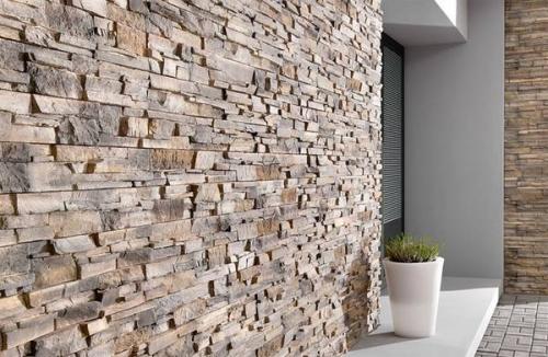 Гипсовая плитка своими руками без формы.  Декоративный камень из гипса