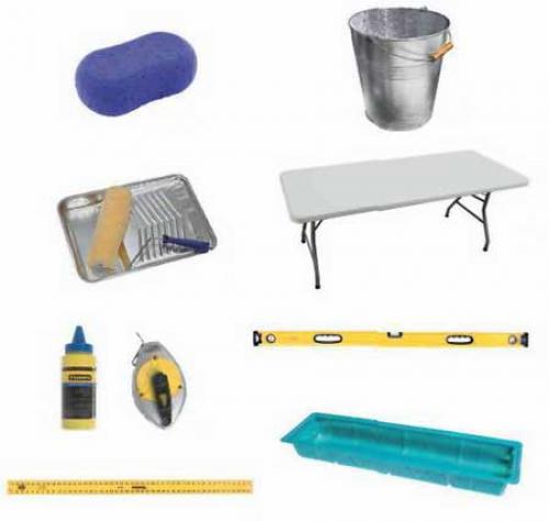 Как на побеленный потолок поклеить обои. Клеим на старую побелку 13