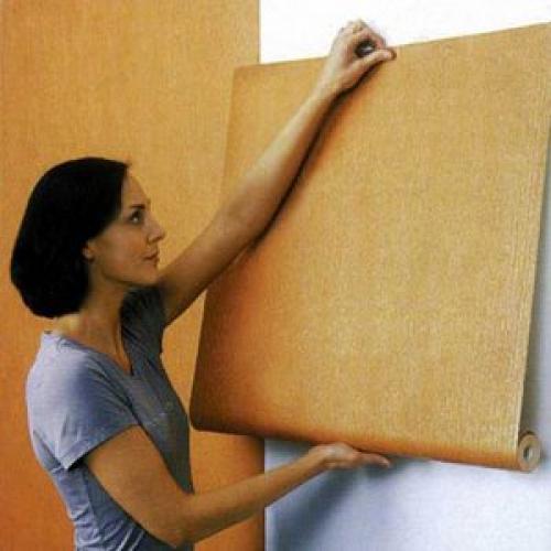 Как клеить обои на виниловой основе. Чем наклеить? 02