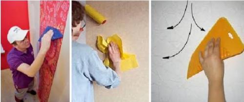 Как клеить виниловые обои в углах. Как правильно клеить обои на внутренних углах: стандартный алгоритм