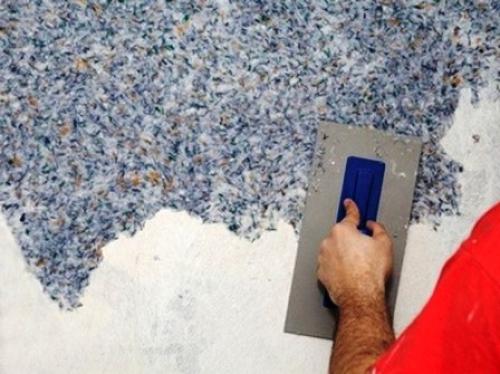 Можно ли наносить жидкие обои на краску.   Подготовка окрашенных стен к оклеиванию жидкими обоями