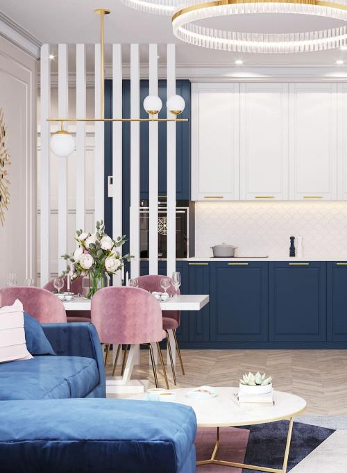 Модные цвета стен 2022. Цветовая диаграмма